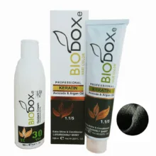 کیت رنگ مو بیوداکس شماره N2 حجم 125 میلی لیتر رنگ قهوه ای تیره