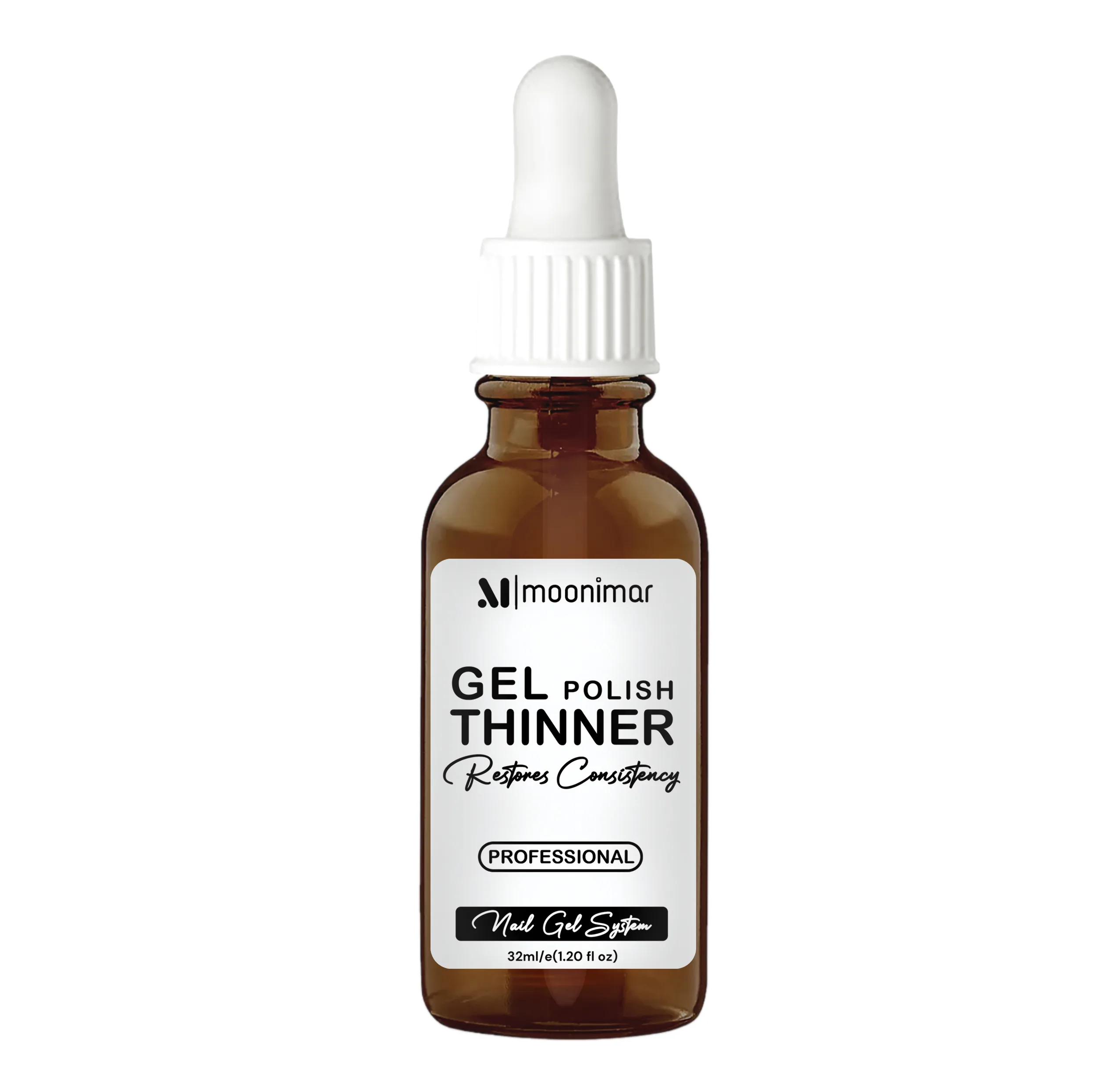 محلول رقیق کننده لاک ژل مونیمار مدل Solvent حجم 32 میلی لیتر