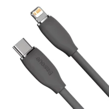 کابل تبدیل لایتنینگ به USB-C باسئوس مدل Jelly Liquid Silica Gel طول 1.2 متر