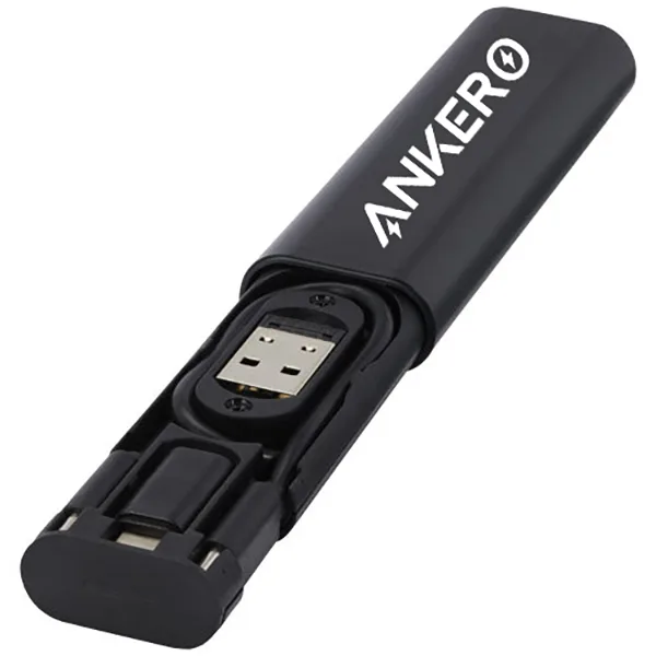 کابل تبدیل USB-C/USB به Lightning/USB-C/Micro USB انکرو مدل A8890 طول 0.3 متر