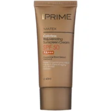 کرم ضدآفتاب بدون رنگ پرایم مدل Anti Aging SPF50، حجم 40 میلی‌لیتر