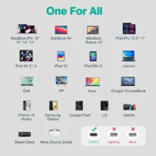 کابل USB-C نیبیوا مدل Power Delivery طول ۲ متر
