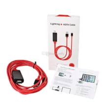 کابل تبدیل لایتنینگ به HDMI مدل HDTV به طول 2 متر