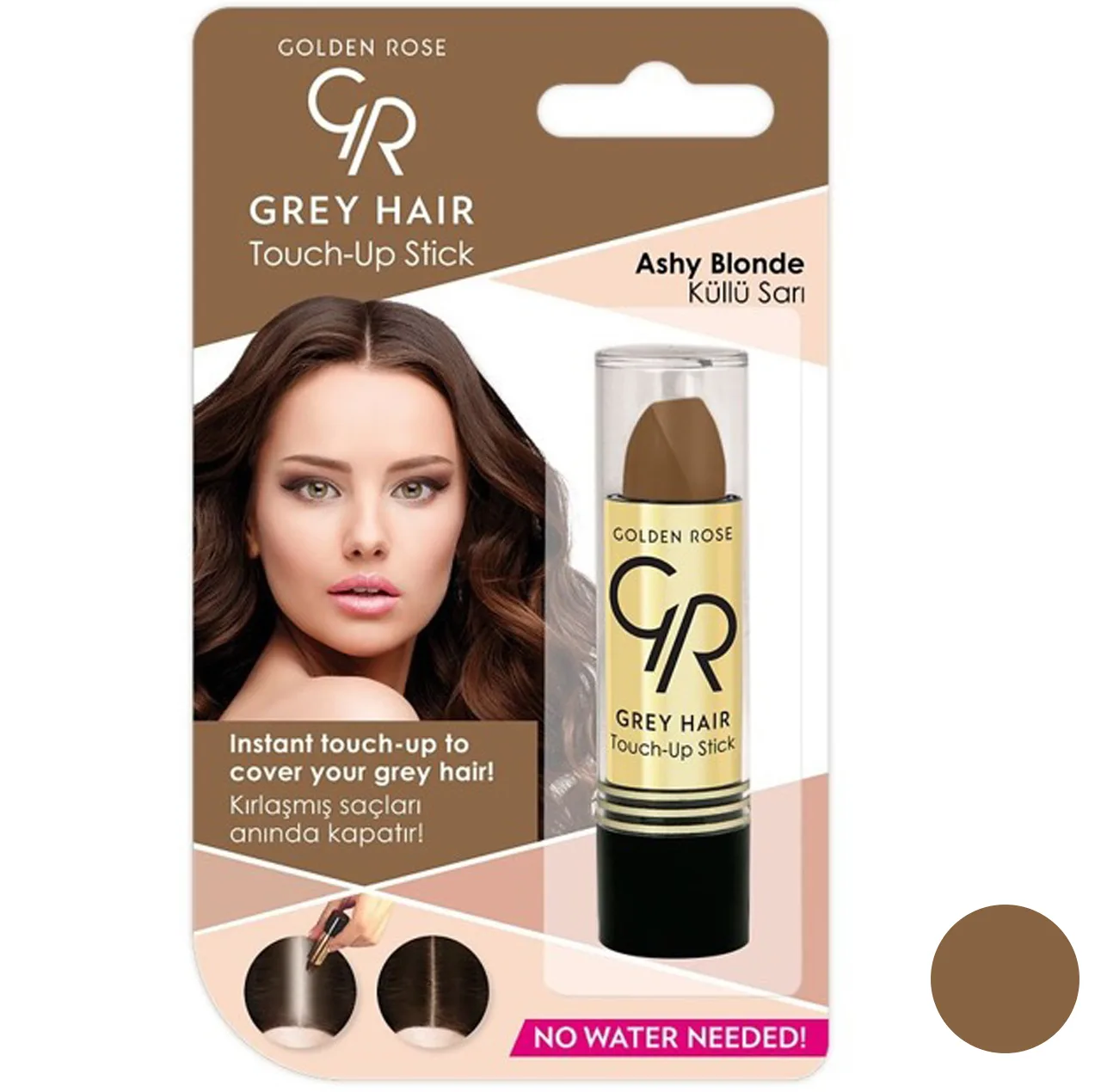 رژ مو گلدن رز مدل Ashy Blonde