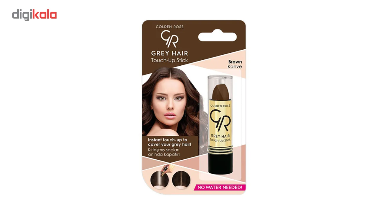 رژ مو گلدن رز مدل Brown