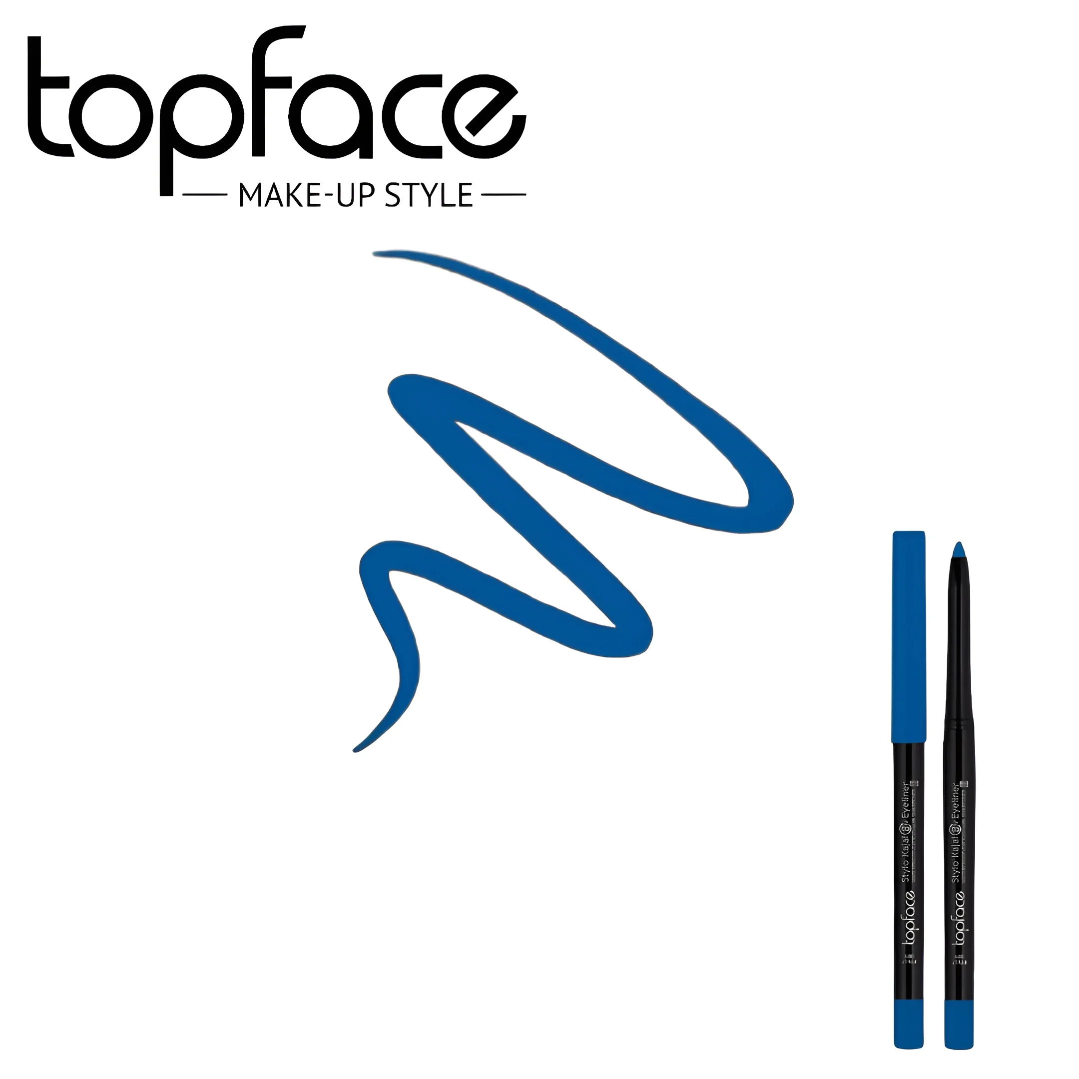 مداد چشم تاپ فیس مدل STYLO KAJAL رنگ آبی تیره شماره 009
