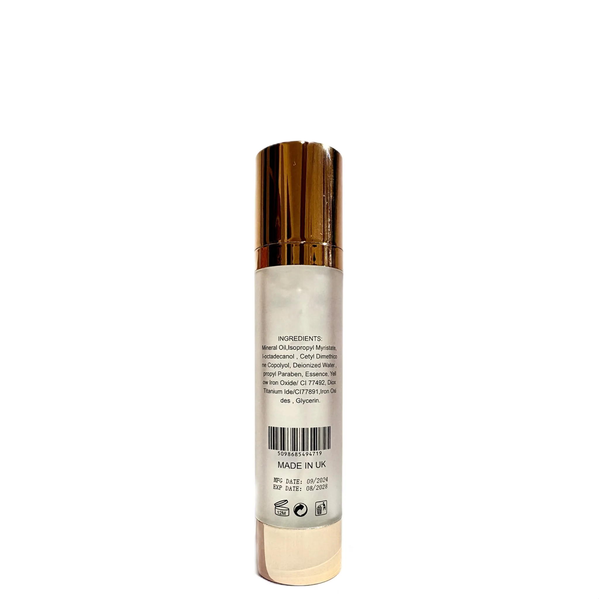 پرایمر صورت SPF25 دونامون مدل Oil Free مناسب انواع پوست حجم 30 میلی لیتر