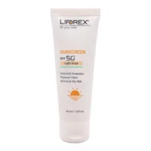 کرم ضد آفتاب رنگی لیپورکس SPF 50 مدل L-O ‌مناسب پوست‌های چرب و معمولی حجم 40 میلی‌لیتر