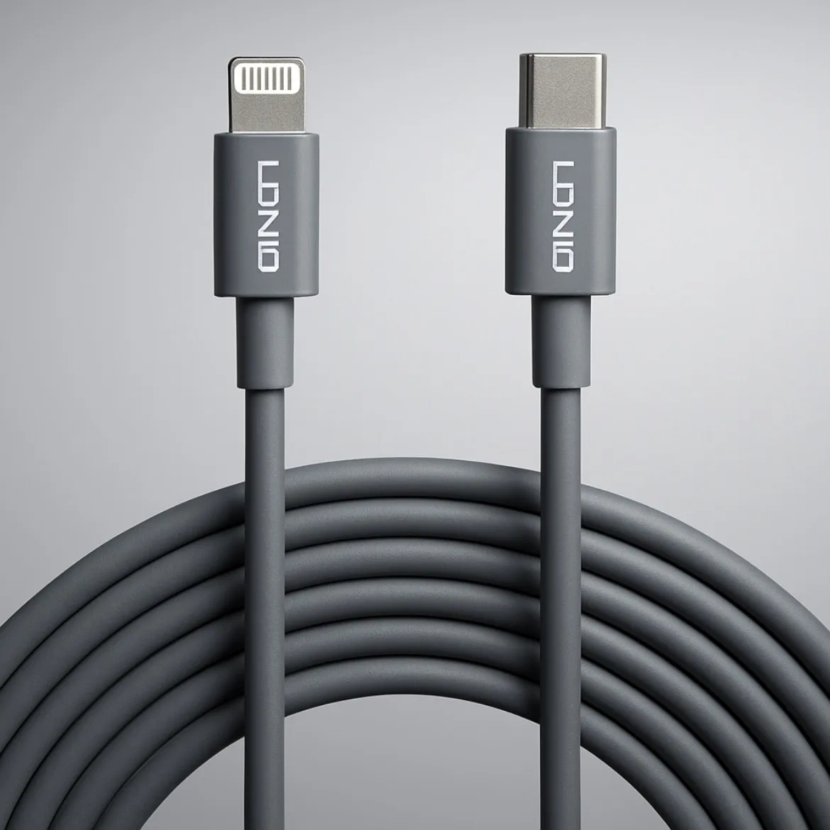 کابل شارژ USB-C به لایتنینگ الدینیو مدل 13pro Max طول 1 متر