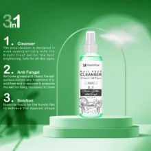 کلینزر کاشت ناخن مونیمار مدل mojito حجم 150 میلی لیتر