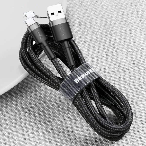 کابل تبدیل USB به USB-C باسئوس مدل Cafule طول 1 متر