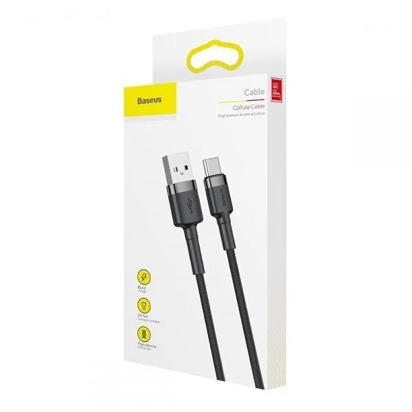 کابل تبدیل USB به USB-C باسئوس  مدل CATKLF-CG1 Cafule طول 2 متر