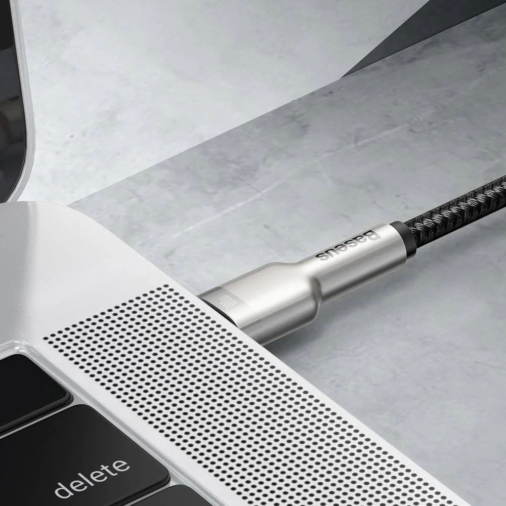 کابل تبدیل USB-C باسئوس مدل Metal Series 100W طول 2 متر