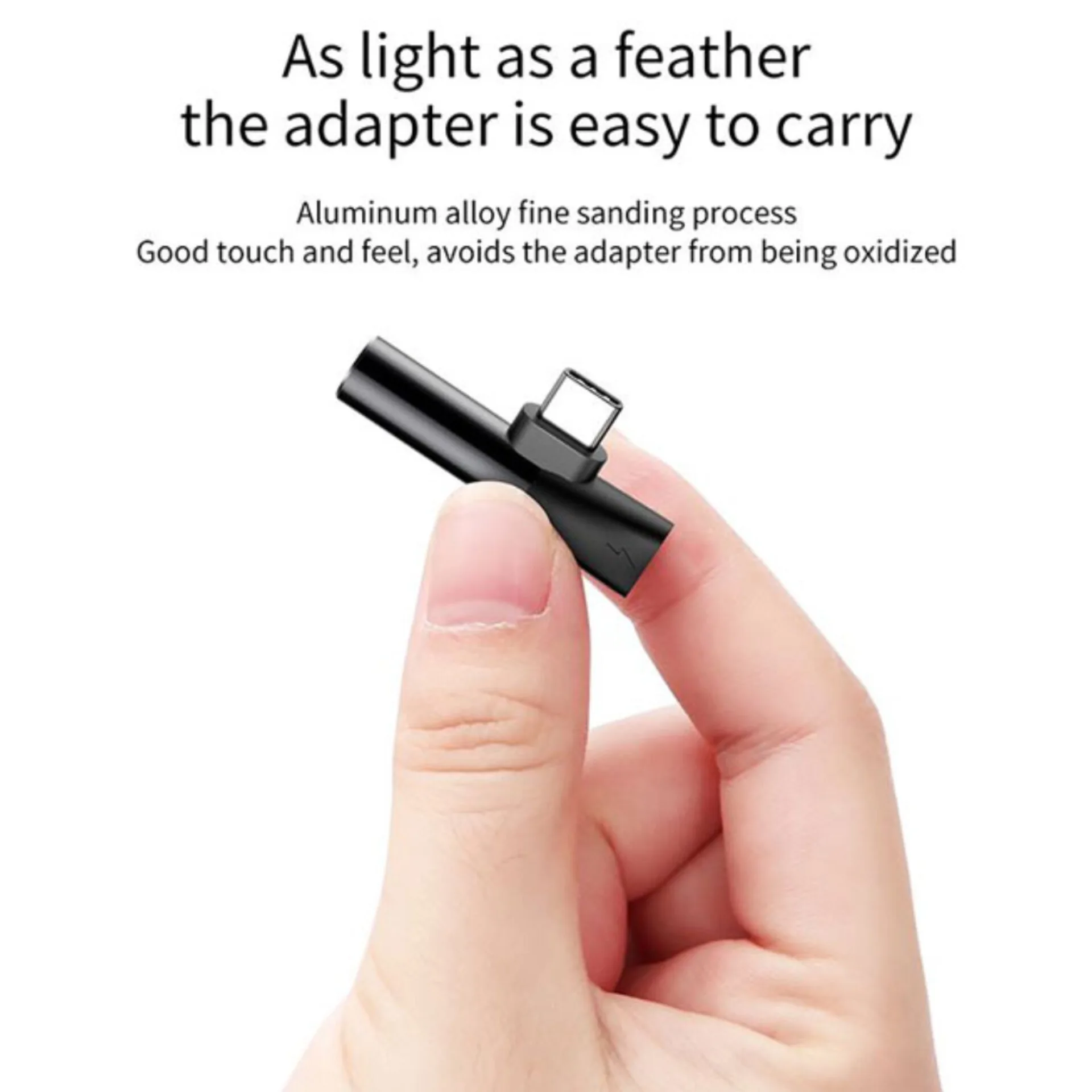 مبدل USB-C به AUX/USB-C بیسوس مدل L41 مناسب برای گوشی های شیائومی