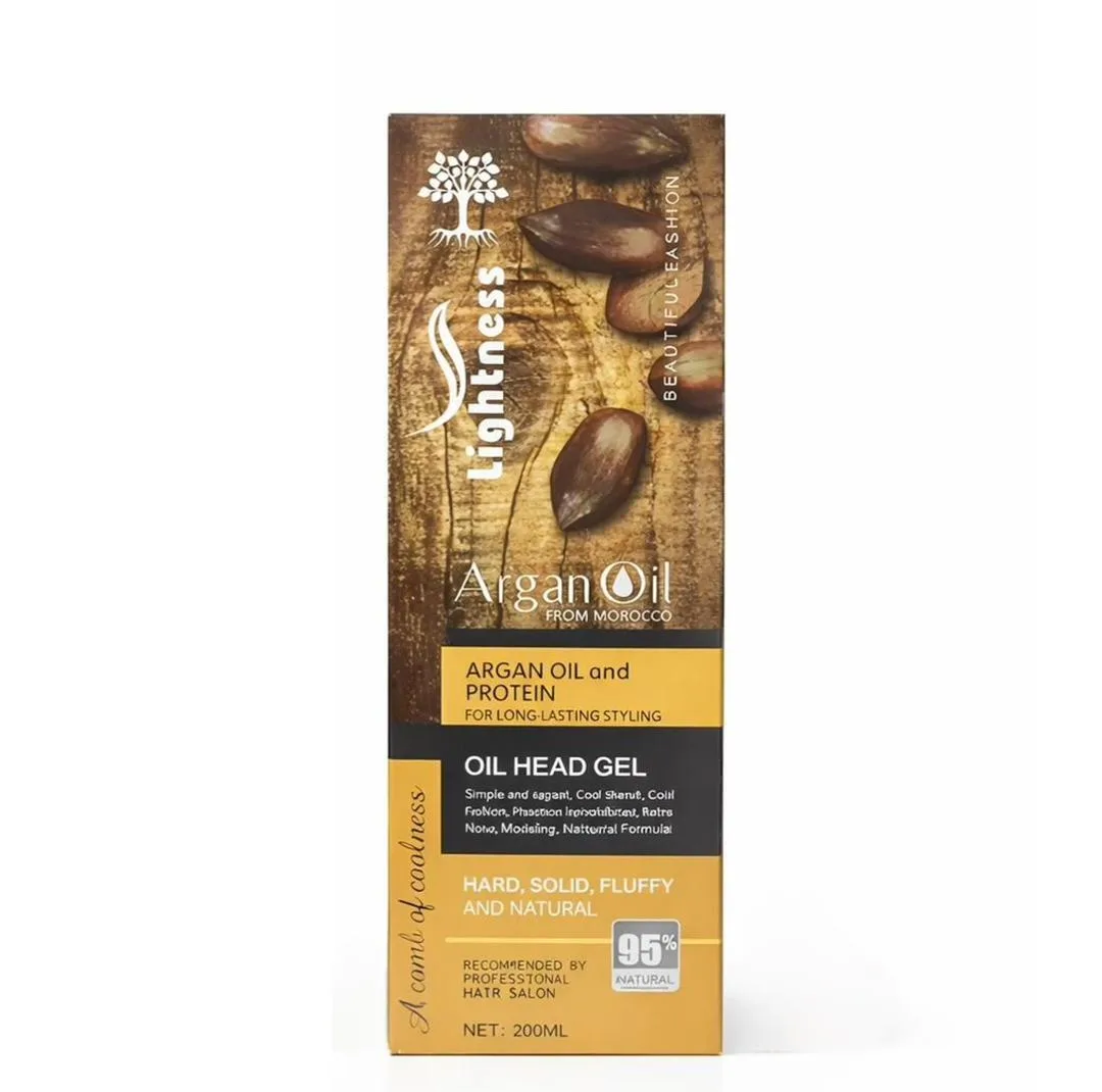 ژل حالتدهنده مو لایتنس مدل َArgan حجم 200 میلیلیتر