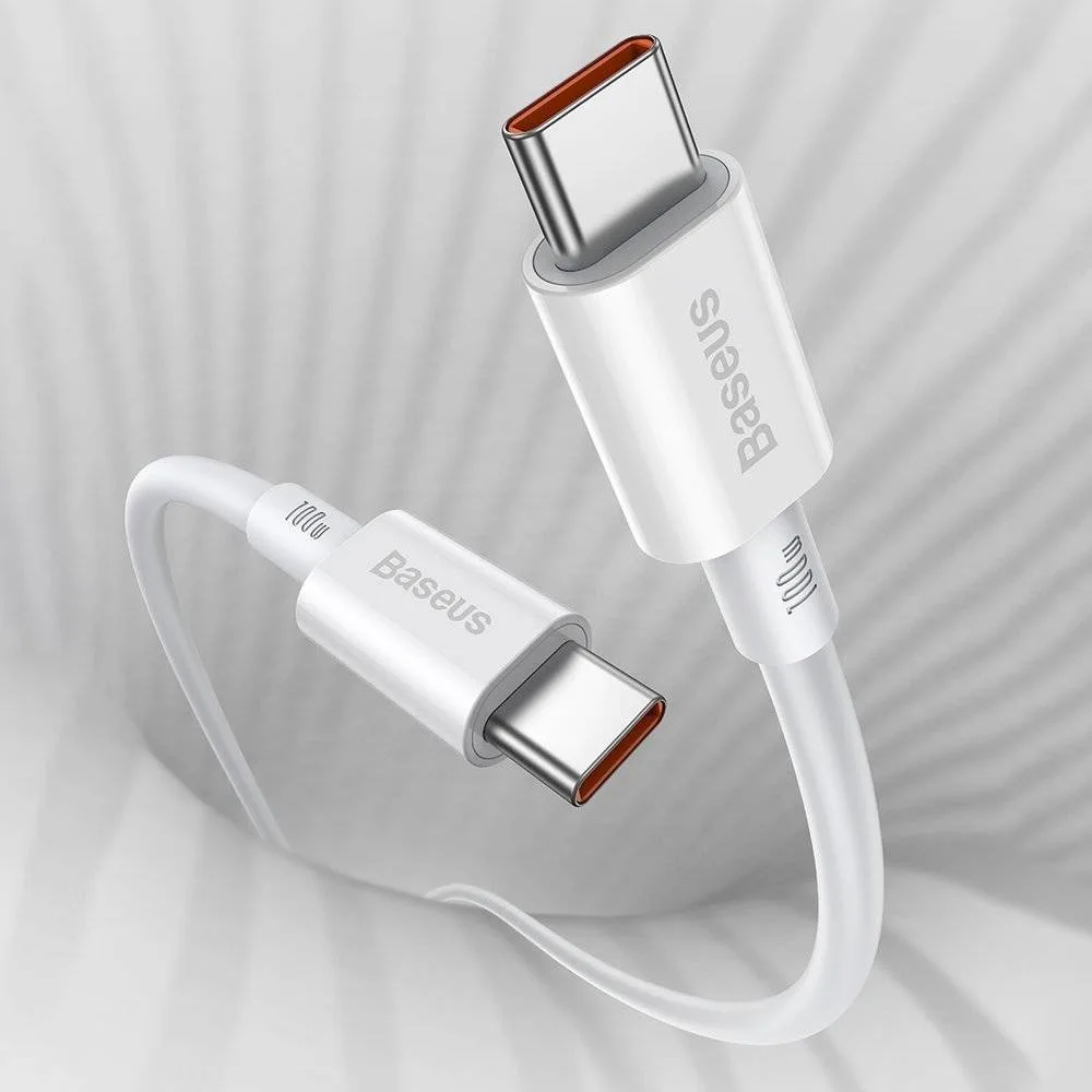 کابل USB-C به USB-C باسئوس مدل Superior-100W طول 1 متر