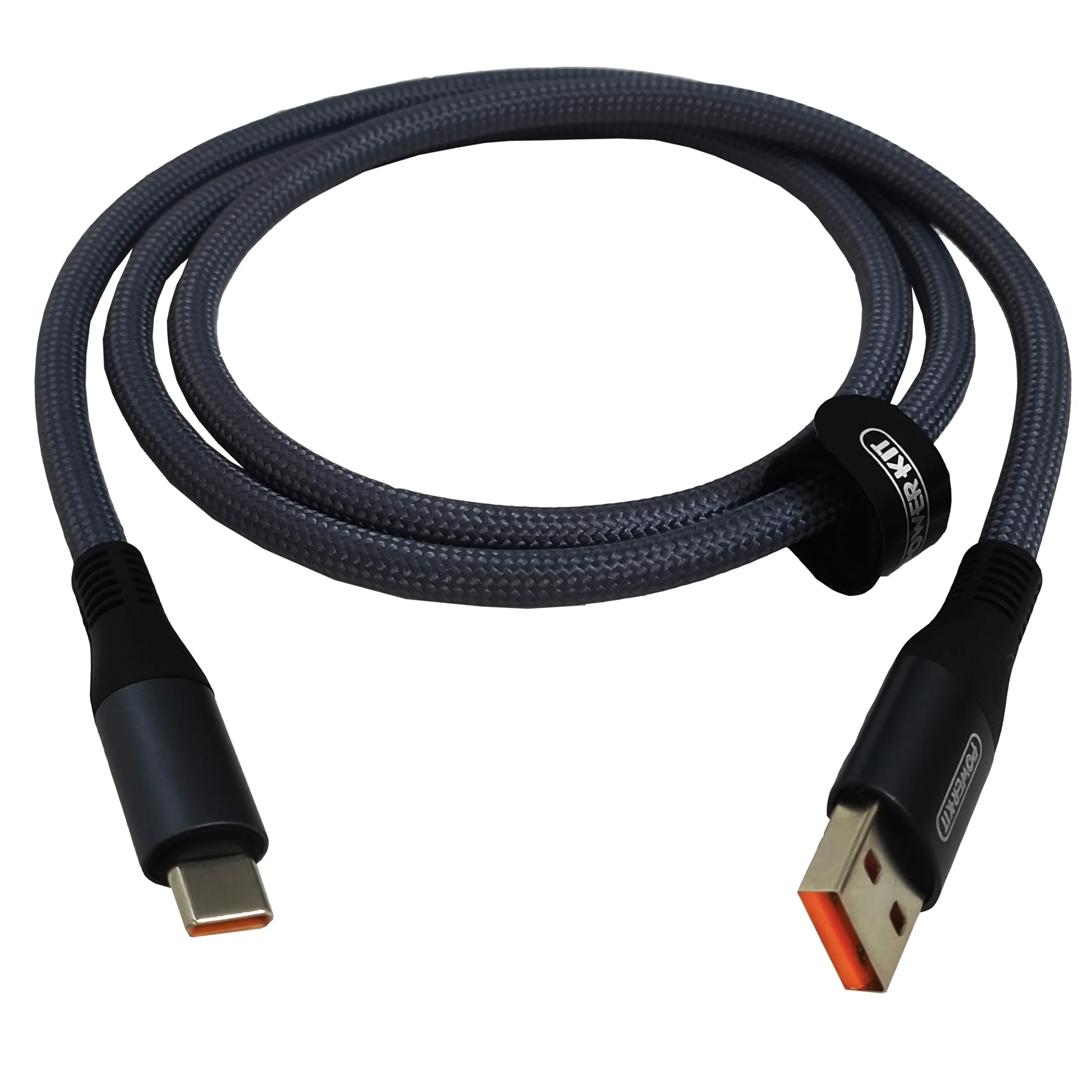 کابل تبدیل USB به USB-C پاور کیت مدل COTTON FAST CHARGE 6 طول 1 متر
