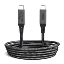 کابل USB-C نیبیوا مدل USB4 V2 ThunderBolt 5 طول 1 متر