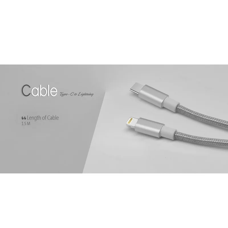 کابل تبدیل لایتنینگ به USB-C مدل 200 طول 1.5 متر