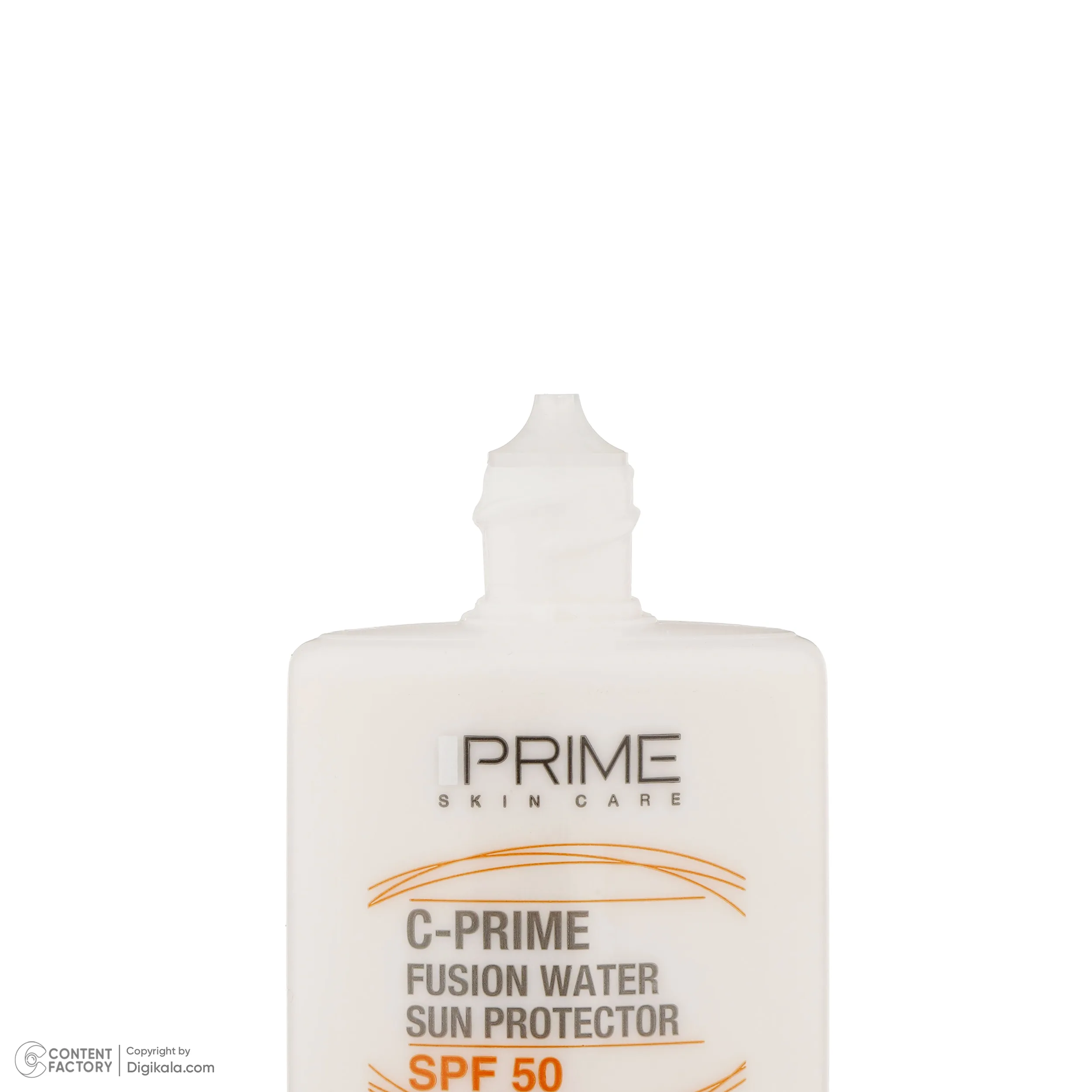 لوسیون ضدآفتاب بی‌رنگ پرایم SPF50 مدل Fusion Water، مناسب پوست‌های چرب، حجم 30 میلی‌لیتر