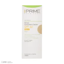 کرم ضدآفتاب رنگی پرایم مدل Acnex Beige SPF60، مناسب پوستهای چرب، حجم 40 میلیلیتر