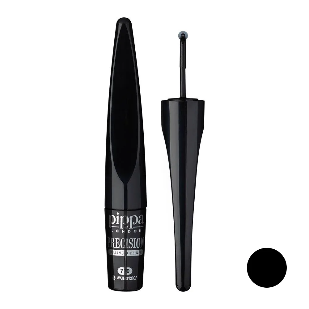 خط چشم ماژیکی پیپا مدل Precision Roller رنگ مشکی