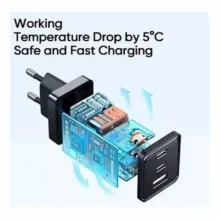 شارژر دیواری 70 وات مک دودو مدل CH-1543  به همراه کابل USB-C