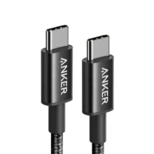 کابل تبدیل USB-C به USB-C انکر مدل Nylon A8752 طول یک متر