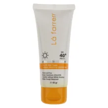 کرم ضد آفتاب بدون رنگ لافارر SPF 40 مدل مینرال ‌حاوی محافظ UVA و UVB و PA+++مناسب پوست‌های حساس حجم 40 میلی‌لیتر