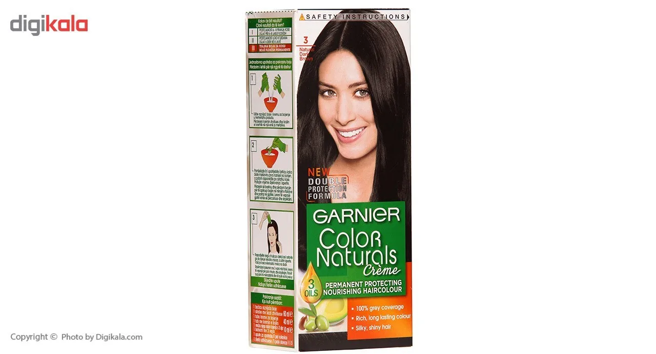 کیت رنگ مو گارنیه شماره Color Naturals Shade 3