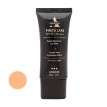 کرم ضد آفتاب رنگی اورلین spf50 مدل 003 حاوی محافظ UVA و UVB مناسب انواع پوست حجم 40 میلی‌لیتر