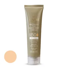 کرم ضدآفتاب رنگی سینره SPF50 مدل Broad Spectrum مناسب انواع پوست، حجم 50 میلیلیتر