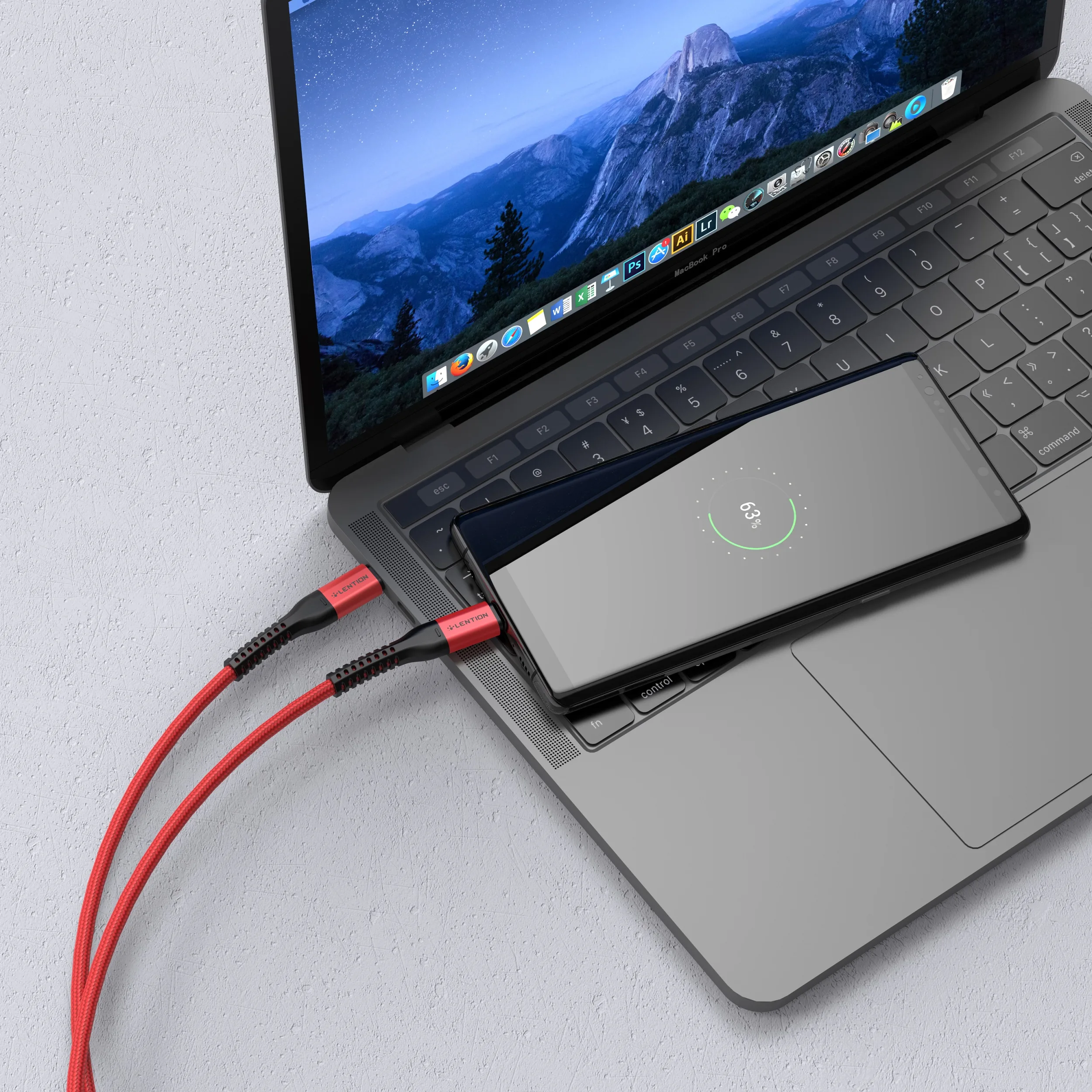 کابل USB-C لنشن مدل CCT طول 2 متر