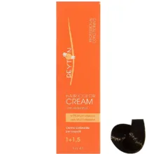 رنگ مو ریتون سری Ash مدل Natural Light Chestnut شماره 5.01 حجم 120 میلی لیتر رنگ قهوه ای بلوطی روشن خاکستری