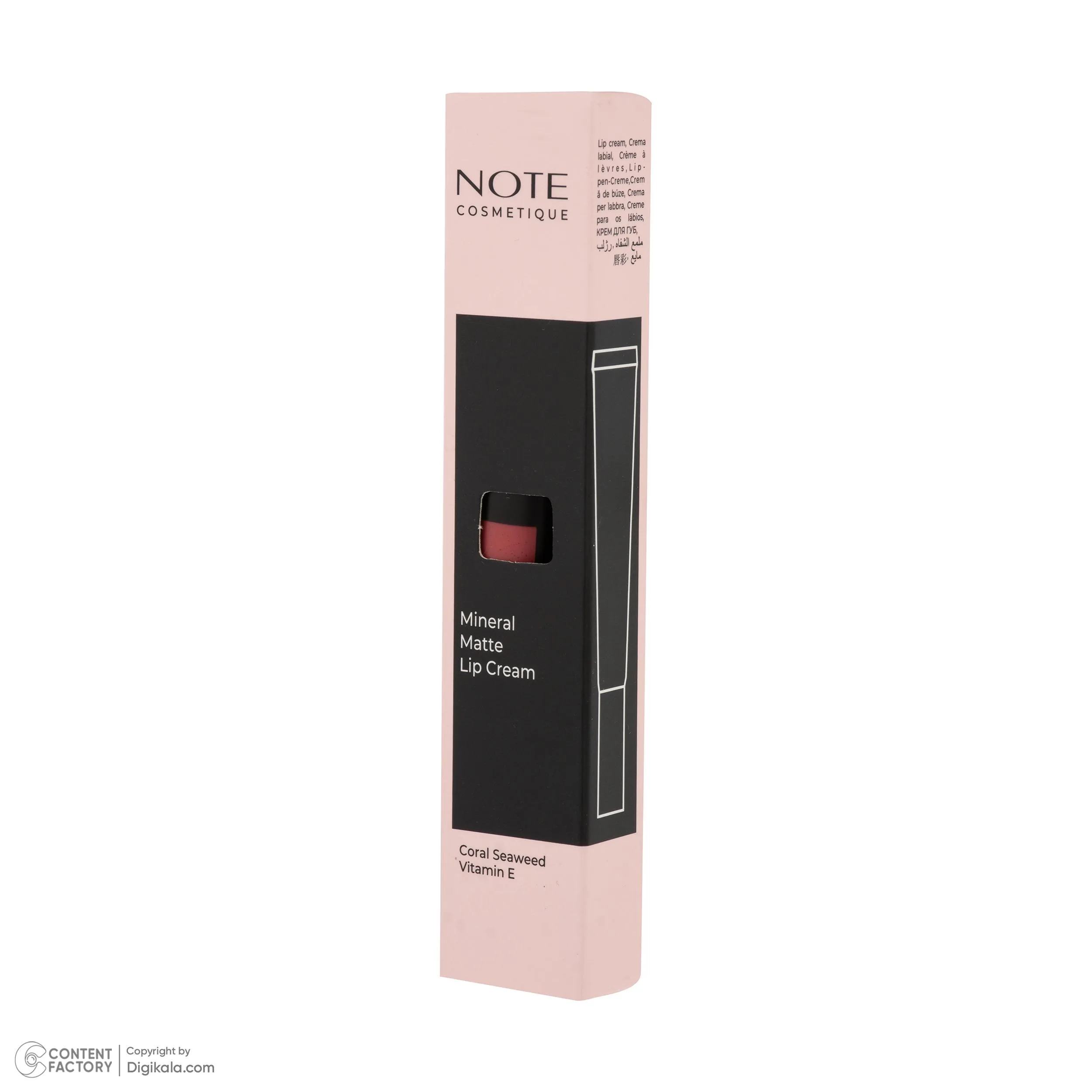رژ لب مایع مات نوت مدل Mineral شماره 01