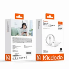 شارژر ديواري 30 وات مک دودو همراه با كابل مدل CH-0082