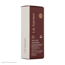 کرم ضدآفتاب و ضدلک رنگی لافارر مدل SPF40-Medium، مناسب پوستهای چرب، حجم 40 میلیلیتر