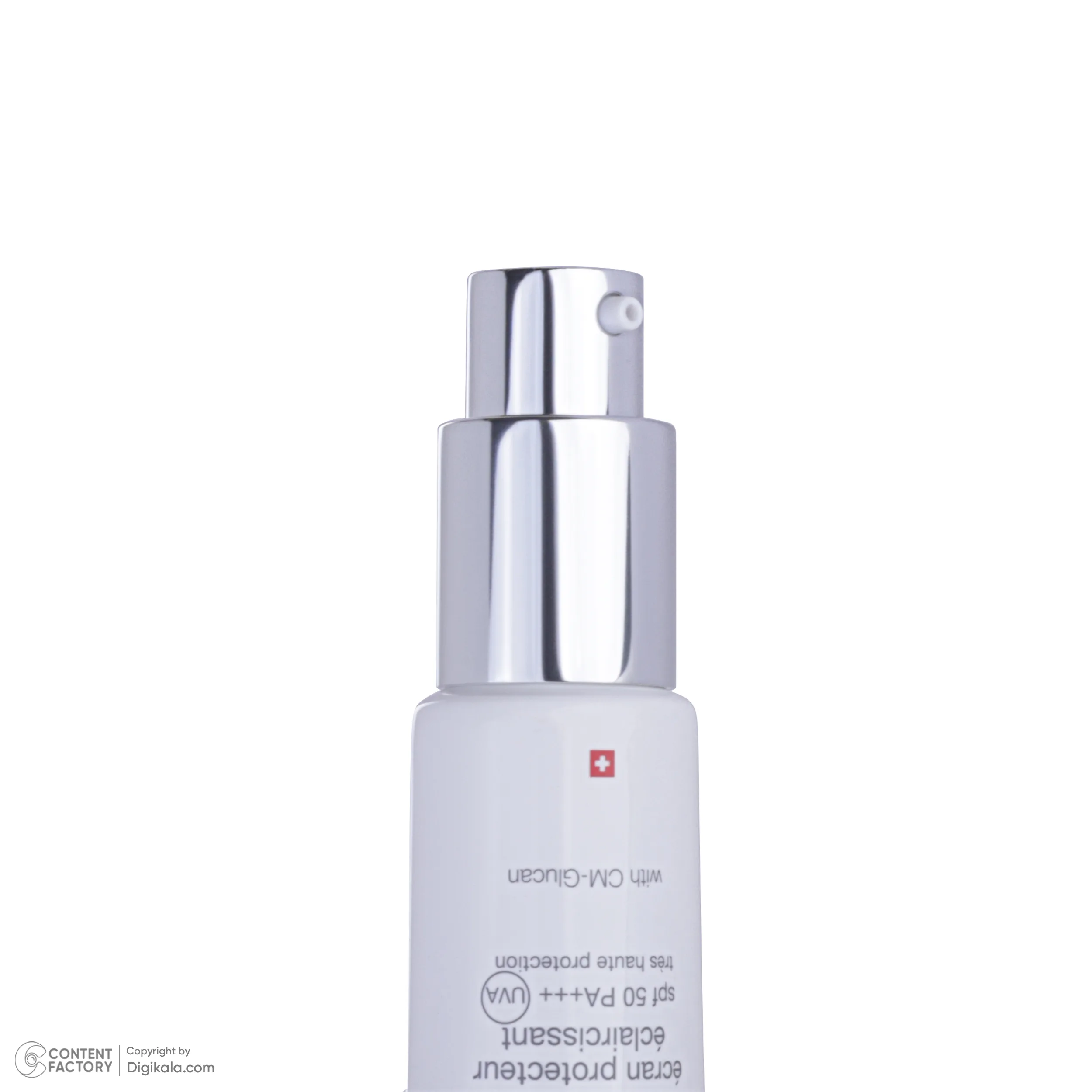 فلوئید ضد آفتاب بی رنگ صورت اسکین کد SPF50 مدل ALPINE محافظ UVA مناسب برای انواع پوست حجم 30 میلی لیتر