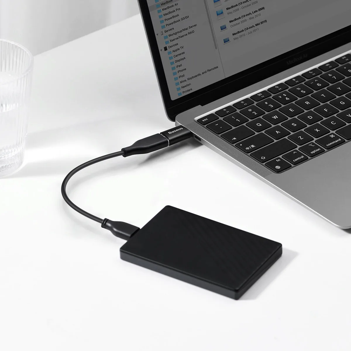 مبدل USB-C به USB3.1 باسئوس مدل Ingenuity Series Mini OTG Adaptor ZJJQ000001