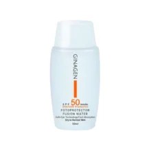 کرم ضدآفتاب بیرنگ ژیناژن مدل SPF50، مناسب پوستهای معمولی و خشک، حجم 50 میلیلیتر