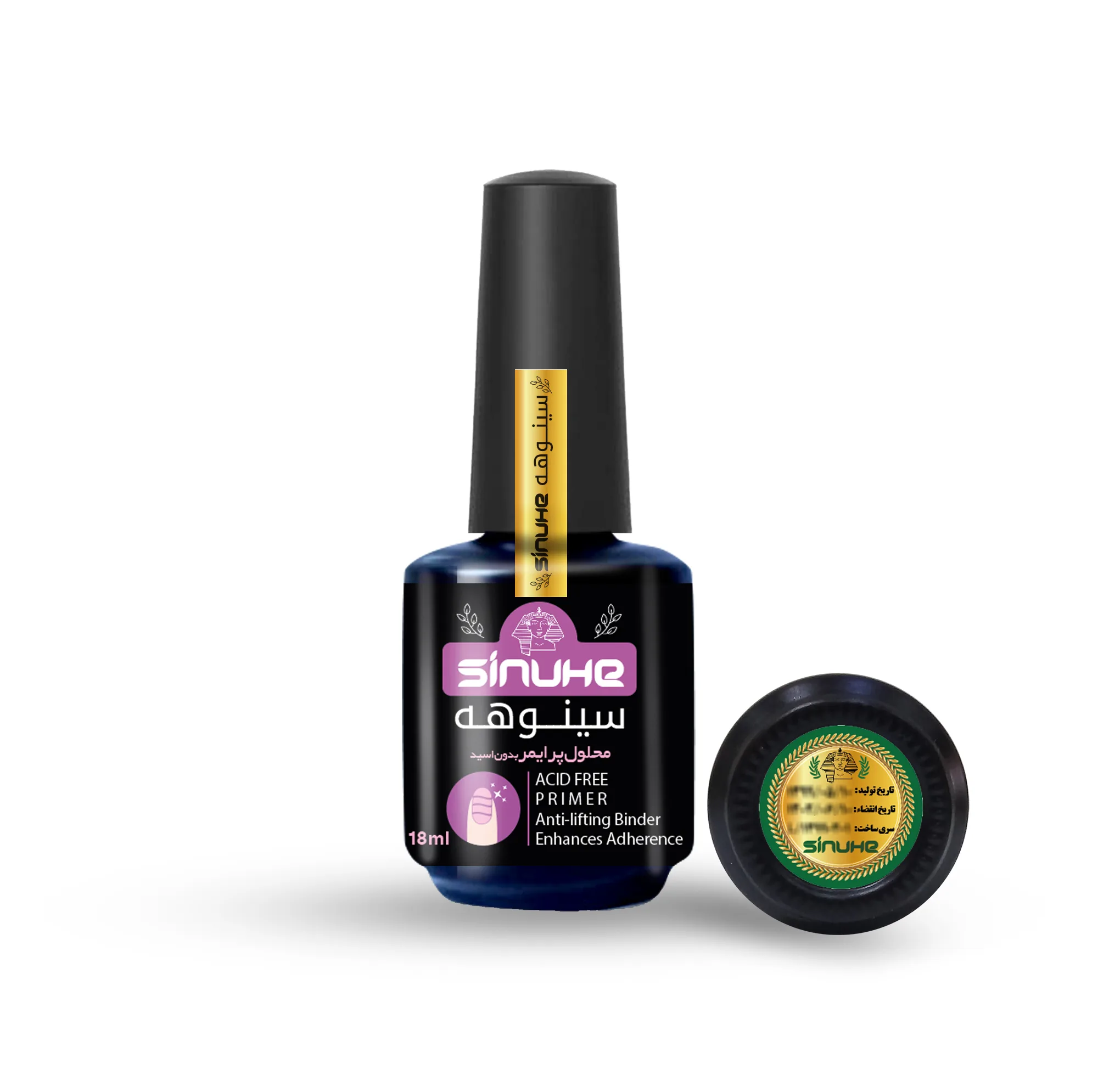پرایمر کاشت ناخن سینوهه مدل Acid Free حجم 18 میلی لیتر