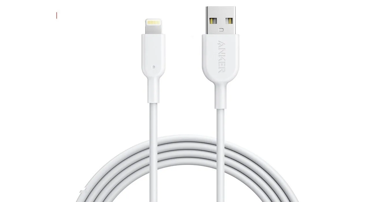 کابل تبدیل USB به لایتنینگ انکر مدل A8433 طول 1.8 متر