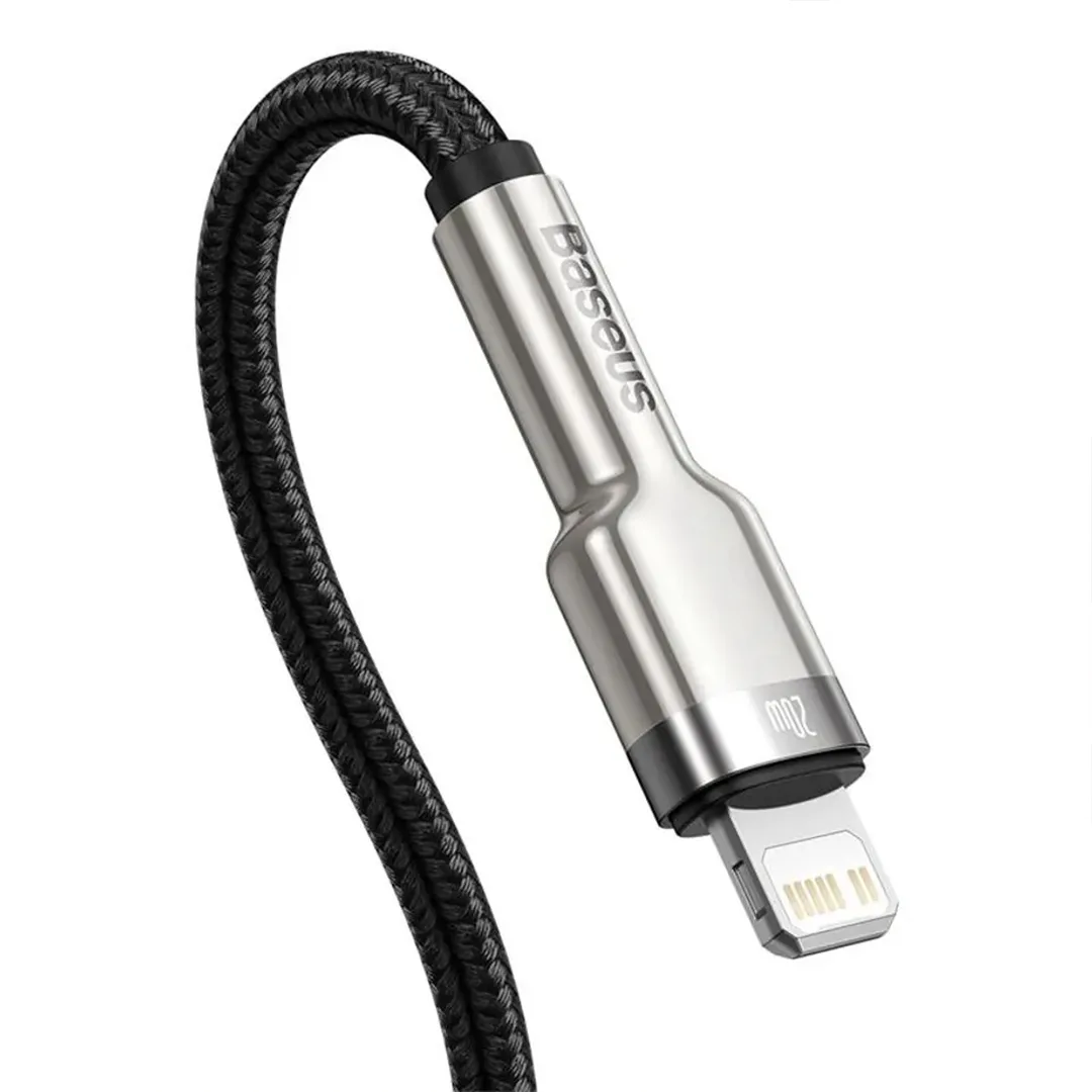 کابل تبدیل USB-C به لایتنینگ باسئوس مدل CAJK-B01 20W طول 2 متر