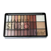 پالت سایه چشم و هایلایتر دودو گرل مدل Makeup Studio شماره 01