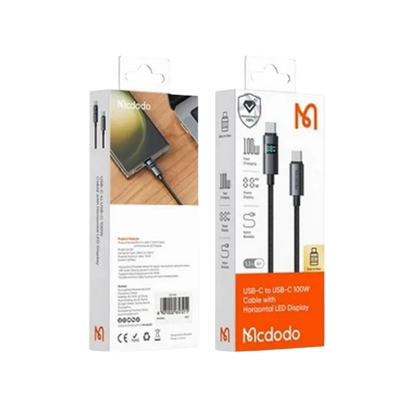 کابل تبدیل USB-C مک دودو مدل CA-5610 طول 1.2 متر
