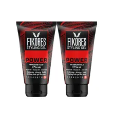 ژل حالت دهنده مو فیکورس مدل POWER حجم 150 میلی لیتر مجموعه 2 عددی