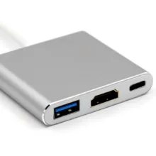 مبدل USB-C به HDMI /  USB3.0/ USB-c مدل MULTIPORT