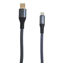کابل تبدیل USB به USB-C پاور کیت مدل COTTON FAST CHARGE 6 طول 1 متر