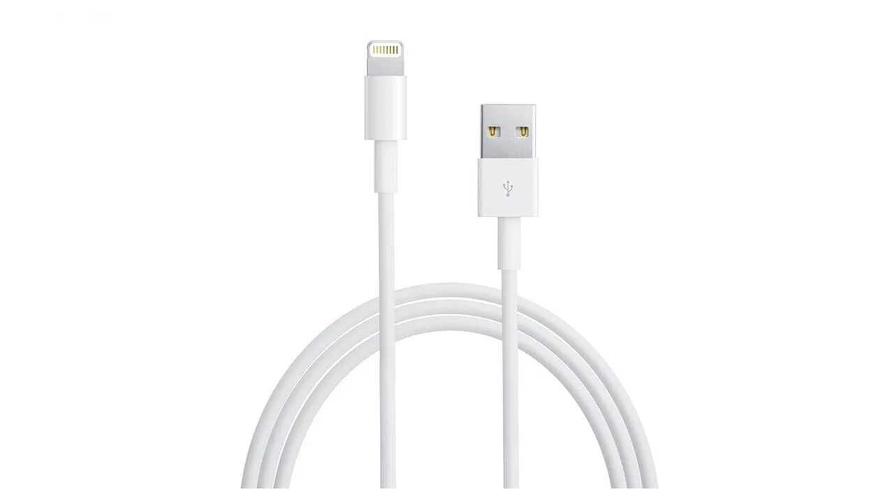 کابل تبدیل USB به لایتنینگ اپل مدل MD818 طول 1 متر