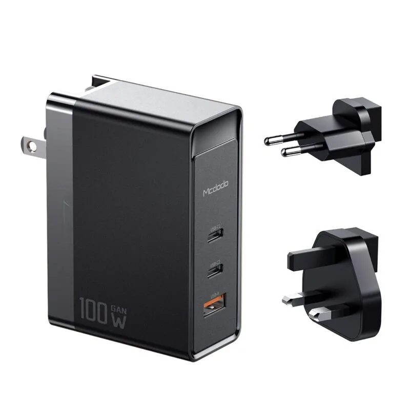 شارژر دیواری 100 وات مک دودو مدل CH-810 GaN Version 100W